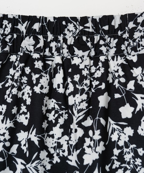 LAYMEE（レイミー）の「Nemophila cut sew skirt / ネモフィラカットソースカート（スカート・レディース・ブラック/ベージュ/ブルー・FREE）」の13枚目の写真