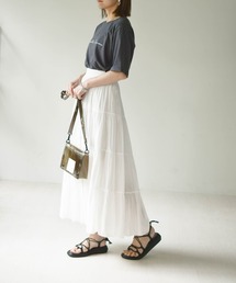 muure | ティアードマキシスカート(スカート)