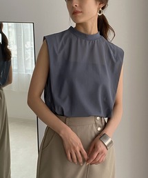 &g'aime | 【&g'aime】タックショルダーシアートップス(Tシャツ/カットソー)