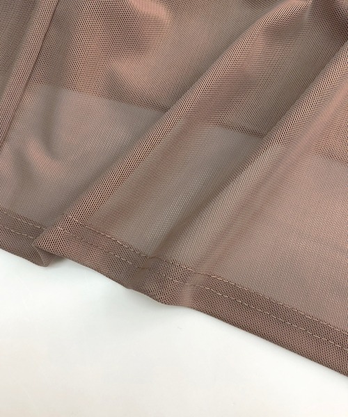 &g'aime（アンジェム）の「【&g'aime】タックショルダーシアートップス（Tシャツ/カットソー・レディース・ブラック/ブルー/モカ・FREE）」の17枚目の写真