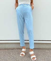 センタープレスカラーパンツ