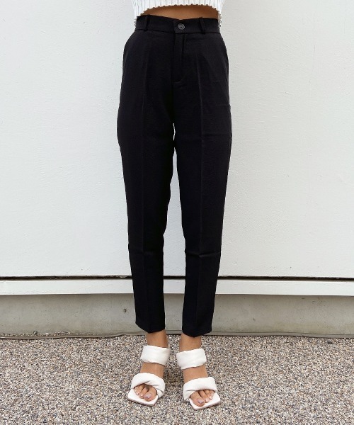 esutoreja（エストレジャ）の「センタープレスカラーパンツ（スラックス・レディース・ピンク/ブルー/ブラック・M/S）」の10枚目の写真