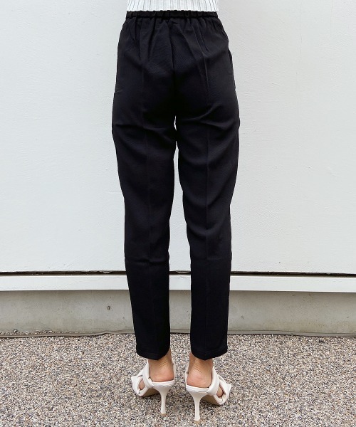 esutoreja（エストレジャ）の「センタープレスカラーパンツ（スラックス・レディース・ピンク/ブルー/ブラック・M/S）」の8枚目の写真