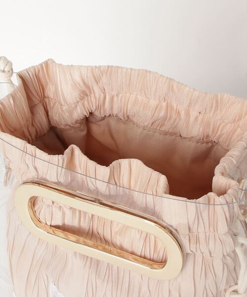 WEGO(ウィゴー)の「WEGO/巾着クリアバッグ(ショルダーバッグ・レディース・ホワイト系その他/ブラック系その他/その他2/その他1・FREE)」の10枚目の写真