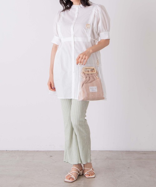 WEGO(ウィゴー)の「WEGO/巾着クリアバッグ(ショルダーバッグ・レディース・ホワイト系その他/ブラック系その他/その他2/その他1・FREE)」の19枚目の写真