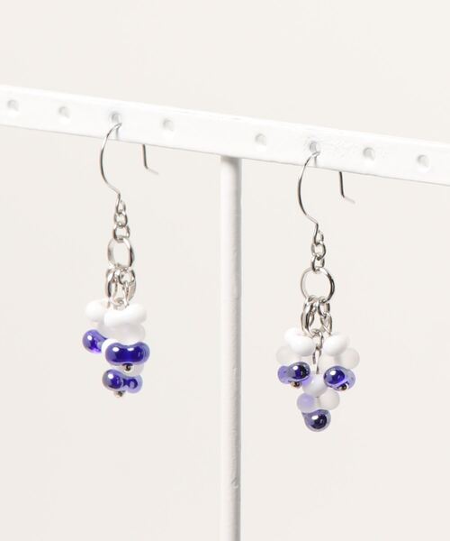 tone(トーン)の「【Le soleil】小さなチェコビーズ ピアス(MA)(ピアス(両耳用)・レディース・その他/シルバー系その他・FREE)」の8枚目の写真