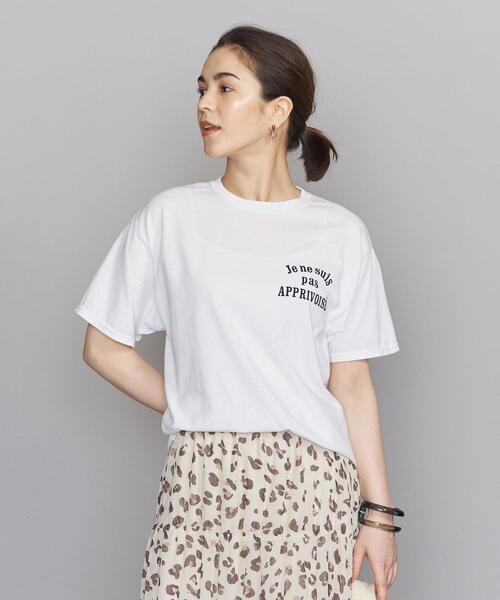 HEAR MY NAME(ヒアマイネーム)の「【別注】<HEAR MY NAME>グラフィックTシャツ(Tシャツ/カットソー・レディース・ブラック/ホワイト・FREE)」の1枚目の写真