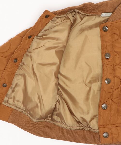 DILASH（ディラッシュ）の「撥水タフタクレイジーキルトジャケット（ブルゾン・キッズ・ブラック/ベージュ/カーキ・80/130/90/150/140/100/110/120）」の14枚目の写真