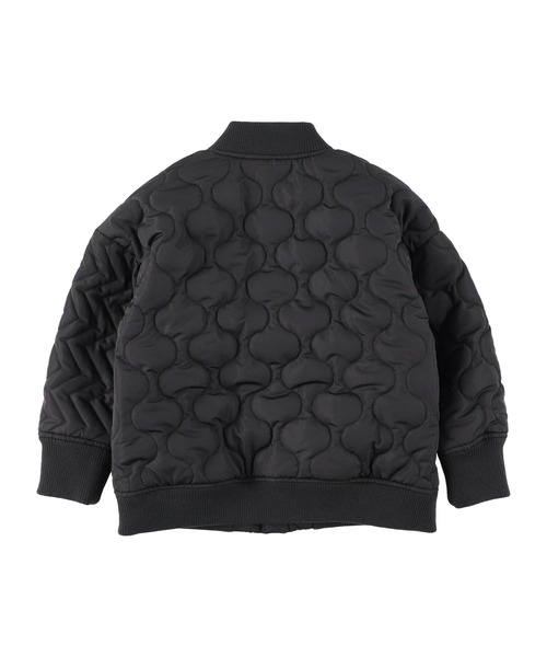 DILASH（ディラッシュ）の「撥水タフタクレイジーキルトジャケット（ブルゾン・キッズ・ブラック/ベージュ/カーキ・80/130/90/150/140/100/110/120）」の5枚目の写真