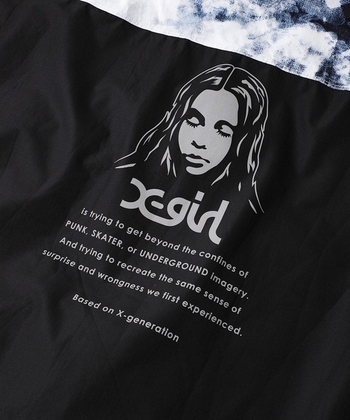 X-girl（エックスガール）の「X-girl×KiU RAIN PONCHO（その他小物・レディース・ブラック・ONE SIZE）」の3枚目の写真