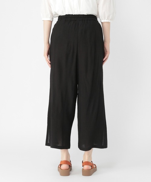 studio CLIP（スタディオクリップ）の「スリット入り楊柳パンツ（その他パンツ・レディース・ラベンダー/グリーン/ブラック・FREE）」の7枚目の写真