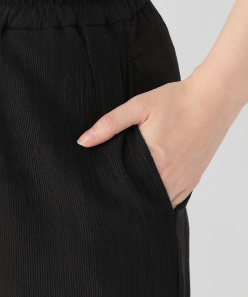 studio CLIP（スタディオクリップ）の「スリット入り楊柳パンツ（その他パンツ・レディース・ラベンダー/グリーン/ブラック・FREE）」の9枚目の写真