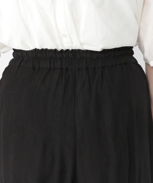 studio CLIP（スタディオクリップ）の「スリット入り楊柳パンツ（その他パンツ・レディース・ラベンダー/グリーン/ブラック・FREE）」の11枚目の写真