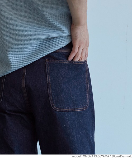 coca（coca）（コカ）の「メンズ ワークステッチデニム（デニムパンツ・メンズ・ブルー系その他・LL/S/M/L）」の8枚目の写真