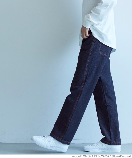 coca（coca）（コカ）の「メンズ ワークステッチデニム（デニムパンツ・メンズ・ブルー系その他・LL/S/M/L）」の6枚目の写真