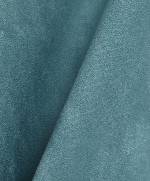 INED（イネド）の「フェイクスエードボックススカート《KOMASUEDE》（スカート・レディース・エメラルドブルー/ダークブラウン/キャメル・9号/11号）」の8枚目の写真