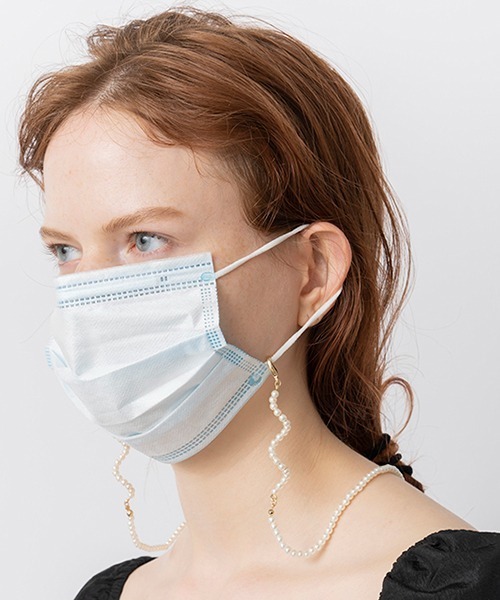 Casselini（キャセリーニ）の「Casselini(キャセリーニ)なみなみマスクチェーン（ネックレス・レディース・シルバー/ホワイト系その他/ゴールド・FREE）」の10枚目の写真