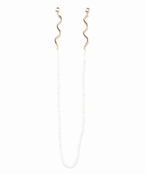 Casselini（キャセリーニ）の「Casselini(キャセリーニ)なみなみマスクチェーン（ネックレス・レディース・シルバー/ホワイト系その他/ゴールド・FREE）」の18枚目の写真