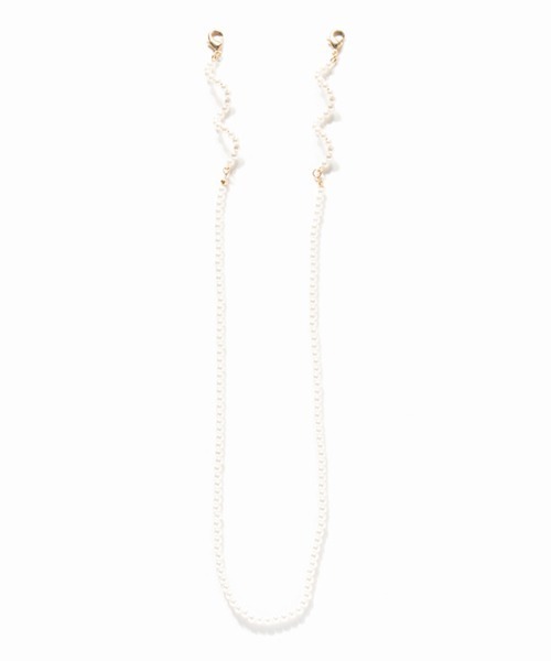 Casselini（キャセリーニ）の「Casselini(キャセリーニ)なみなみマスクチェーン（ネックレス・レディース・シルバー/ホワイト系その他/ゴールド・FREE）」の7枚目の写真