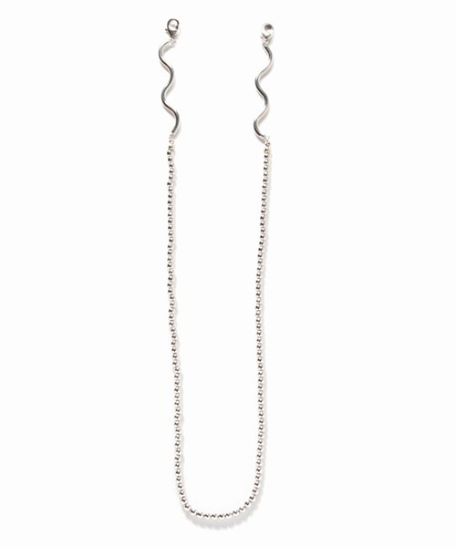 Casselini（キャセリーニ）の「Casselini(キャセリーニ)なみなみマスクチェーン（ネックレス・レディース・シルバー/ホワイト系その他/ゴールド・FREE）」の9枚目の写真