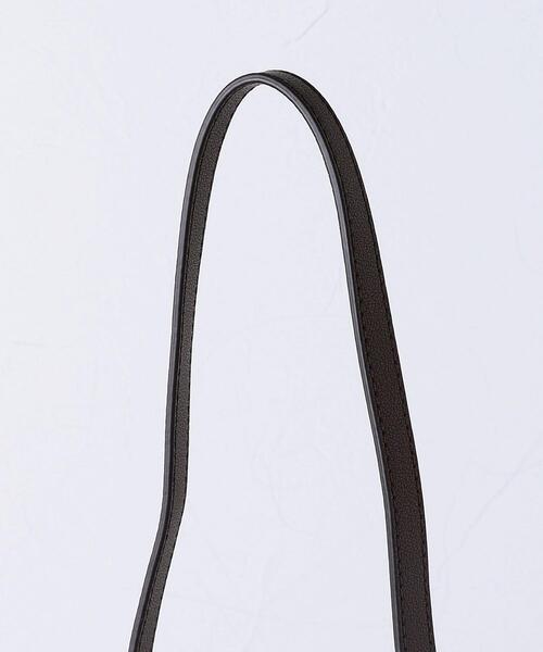 UNITED ARROWS（ユナイテッドアローズ）の「＜UNITED ARROWS＞ラウンド 2WAY ショルダーバッグ（ショルダーバッグ・レディース・ダークブラウン/ホワイト・FREE）」の5枚目の写真