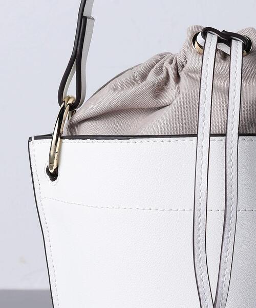 ユナイテッドアローズ 2way ショルダーバッグ ハンドバッグ ホワイト系 BEAUTY&YOUTH UNITED ARROWS（ビューティーアンドユース