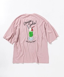 KGFR(カガフリ)クリームソーダ刺繍カットソー/Tシャツ/TEE