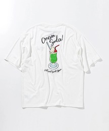 KGFR(カガフリ)クリームソーダ刺繍カットソー/Tシャツ/TEE