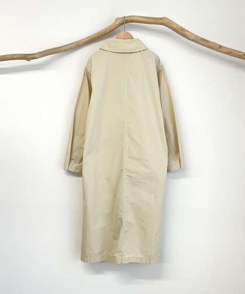 CANAL JEAN（キャナルジーン）の「RED CHOP WORKS(レッドチョップワークス) スタンドカラーコットンロングコート（その他アウター・レディース・ブラック/ベージュ/ネイビー・SMALL/MEDIUM）」の19枚目の写真