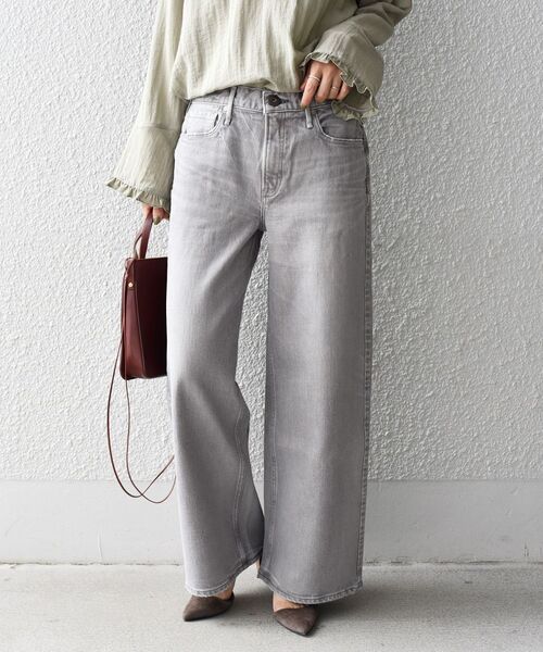 SHIPS（シップス）の「【SHIPS別注】upper hights:THE ROBIN（デニムパンツ・レディース・ライトグレー/ブルー・SMALL/MEDIUM）」の12枚目の写真