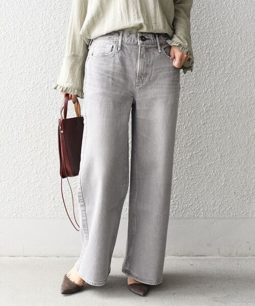 SHIPS（シップス）の「【SHIPS別注】upper hights:THE ROBIN（デニムパンツ・レディース・ライトグレー/ブルー・SMALL/MEDIUM）」の16枚目の写真