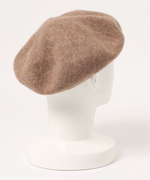 Samansa Mos2(サマンサ モスモス)の「ウールバスクベレー(ハンチング/ベレー帽・レディース・グリーン/ベージュ/キャメル/ブラック・フリ-)」の5枚目の写真