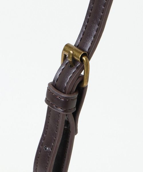 LBC(エルビーシー)の「キルトミニショルダーバッグ(ショルダーバッグ・レディース・ブラック/オレンジ/ダークグリーン・FREE)」の15枚目の写真