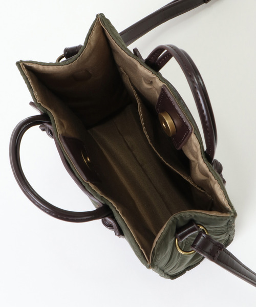 LBC(エルビーシー)の「キルトミニショルダーバッグ(ショルダーバッグ・レディース・ブラック/オレンジ/ダークグリーン・FREE)」の8枚目の写真