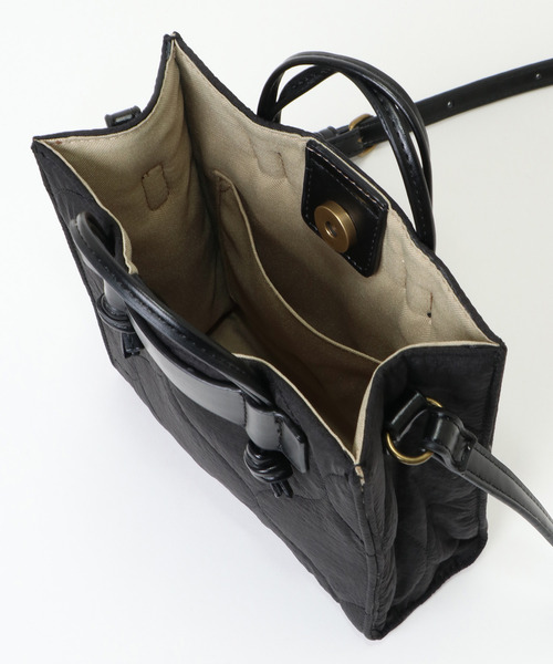 LBC(エルビーシー)の「キルトミニショルダーバッグ(ショルダーバッグ・レディース・ブラック/オレンジ/ダークグリーン・FREE)」の10枚目の写真