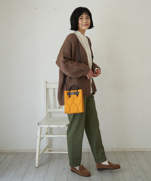 LBC(エルビーシー)の「キルトミニショルダーバッグ(ショルダーバッグ・レディース・ブラック/オレンジ/ダークグリーン・FREE)」の16枚目の写真