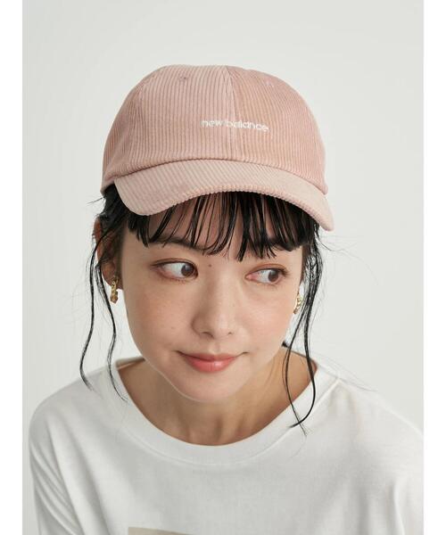 earth music&ecology（アースミュージックアンドエコロジー）の「newbalance×earth コーデュロイキャップ ＊（キャップ・レディース・ライトベージュ/ベージュ/ピンク・FREE）」の10枚目の写真