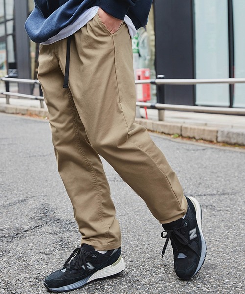 Dickies(ディッキーズ)の「Dickies/ディッキーズ クライミングルーズテーパードパンツ(チノパンツ・メンズ・チャコール/ブラック/カーキ/ベージュ・L/XL/M)」の4枚目の写真