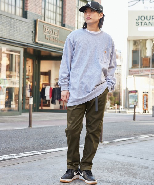 Dickies(ディッキーズ)の「Dickies/ディッキーズ クライミングルーズテーパードパンツ(チノパンツ・メンズ・チャコール/ブラック/カーキ/ベージュ・L/XL/M)」の7枚目の写真