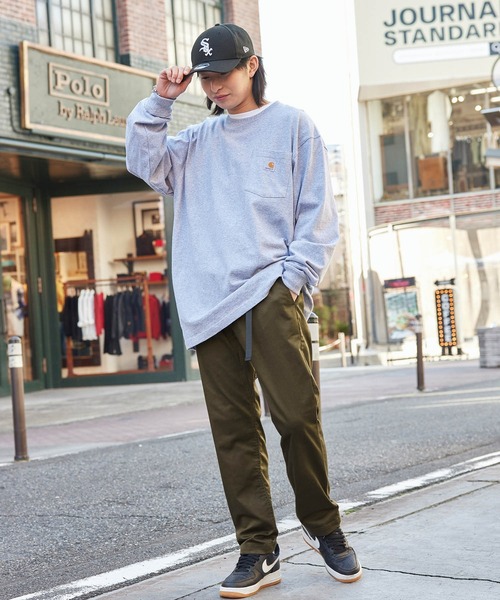 Dickies(ディッキーズ)の「Dickies/ディッキーズ クライミングルーズテーパードパンツ(チノパンツ・メンズ・チャコール/ブラック/カーキ/ベージュ・L/XL/M)」の6枚目の写真