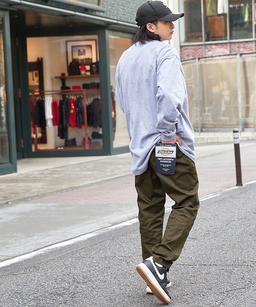 Dickies(ディッキーズ)の「Dickies/ディッキーズ クライミングルーズテーパードパンツ(チノパンツ・メンズ・チャコール/ブラック/カーキ/ベージュ・L/XL/M)」の5枚目の写真