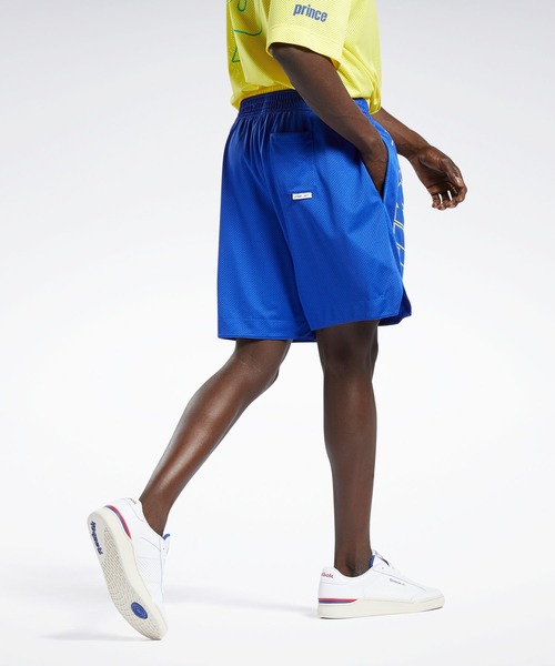 Reebok（リーボック）の「プリンス ショーツ / Prince Shorts（その他パンツ・メンズ・コバルトブルー/ピンク・X-LARGE/XXX-LARGE/X-SMALL/SMALL/LARGE/MEDIUM/XX-LARGE）」の4枚目の写真