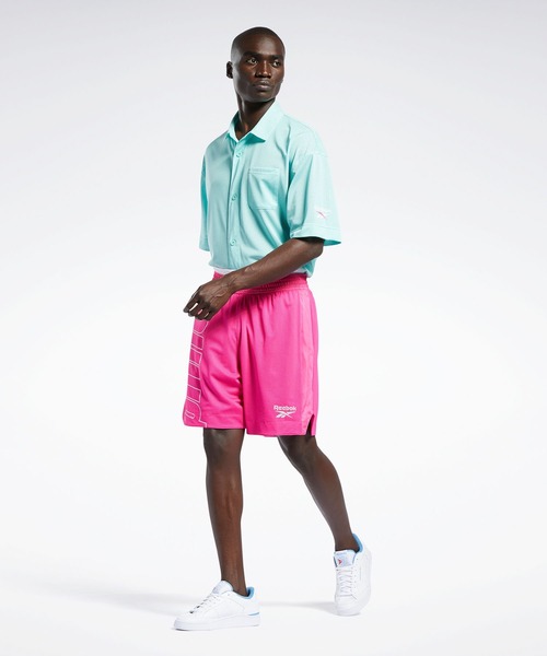 Reebok（リーボック）の「プリンス ショーツ / Prince Shorts（その他パンツ・メンズ・コバルトブルー/ピンク・X-LARGE/XXX-LARGE/X-SMALL/SMALL/LARGE/MEDIUM/XX-LARGE）」の12枚目の写真