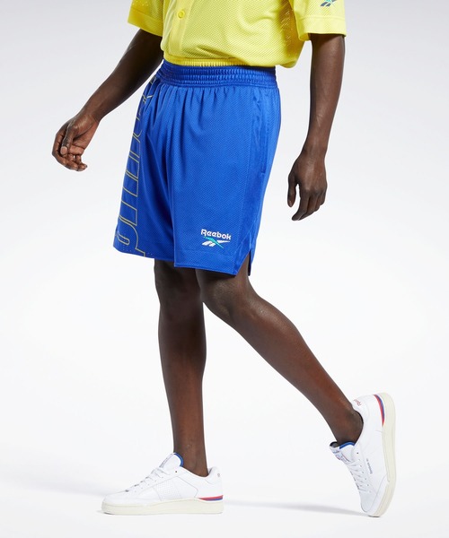 Reebok（リーボック）の「プリンス ショーツ / Prince Shorts（その他パンツ・メンズ・コバルトブルー/ピンク・X-LARGE/XXX-LARGE/X-SMALL/SMALL/LARGE/MEDIUM/XX-LARGE）」の3枚目の写真