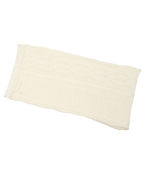 Chico(チコ)の「ケーブルスヌード(ストール/ショール・レディース・グレー/ネイビー/ホワイト・FREE)」の7枚目の写真