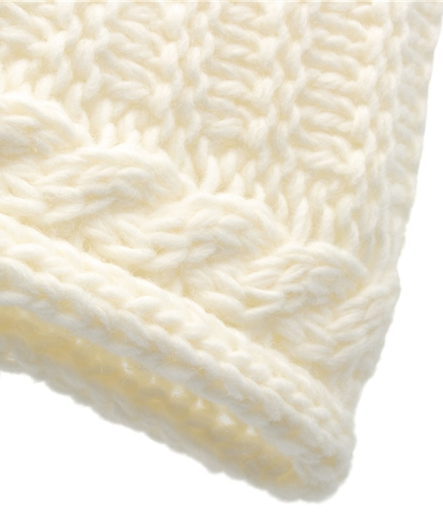 Chico(チコ)の「ケーブルスヌード(ストール/ショール・レディース・グレー/ネイビー/ホワイト・FREE)」の8枚目の写真