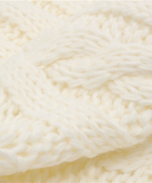 Chico(チコ)の「ケーブルスヌード(ストール/ショール・レディース・グレー/ネイビー/ホワイト・FREE)」の9枚目の写真