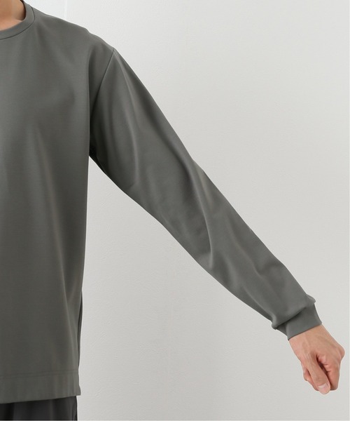 417 EDIFICE(フォーワンセブンエディフィス)の「ストレッチポンチカットソー(Tシャツ/カットソー・メンズ・カーキ/グレー/ベージュ/ホワイト/ブラック・SMALL/MEDIUM/LARGE)」の12枚目の写真