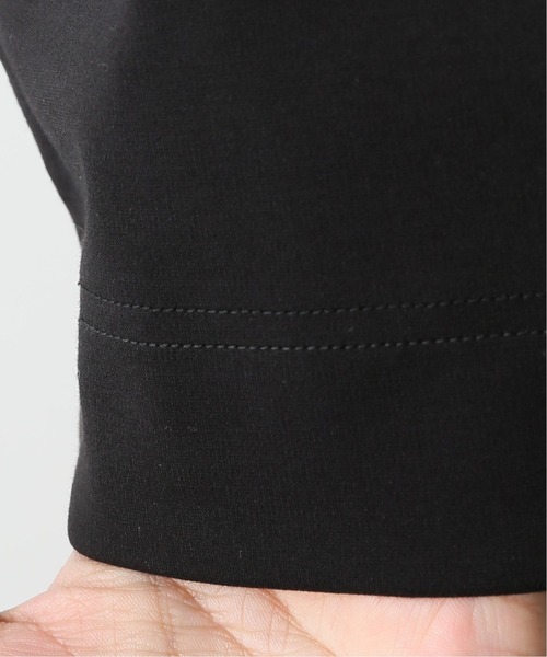 417 EDIFICE(フォーワンセブンエディフィス)の「ストレッチポンチカットソー(Tシャツ/カットソー・メンズ・カーキ/グレー/ベージュ/ホワイト/ブラック・SMALL/MEDIUM/LARGE)」の20枚目の写真