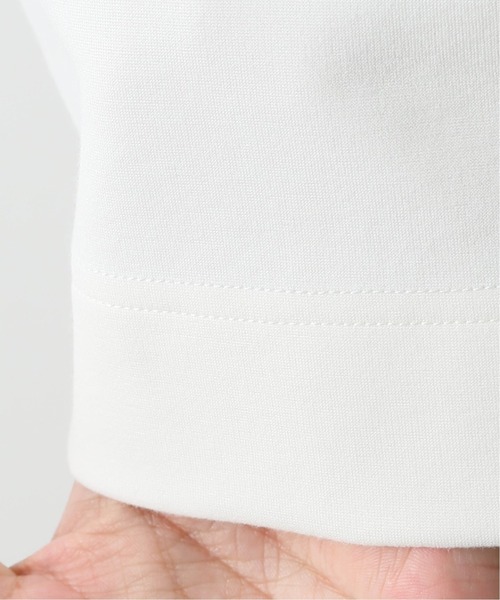 417 EDIFICE(フォーワンセブンエディフィス)の「ストレッチポンチカットソー(Tシャツ/カットソー・メンズ・カーキ/グレー/ベージュ/ホワイト/ブラック・SMALL/MEDIUM/LARGE)」の19枚目の写真